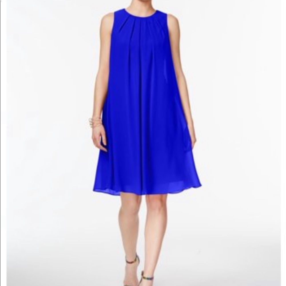 Royal blue dress